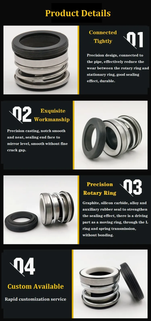 104b mechanical seal details